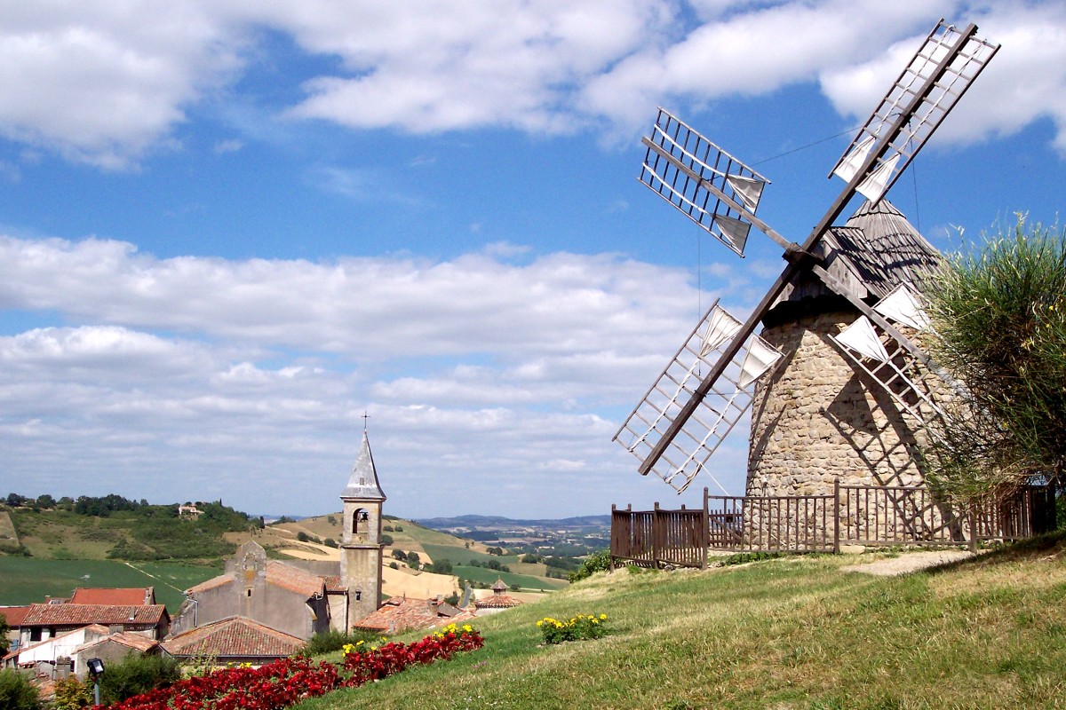 Le moulin à vent de Lautrec
