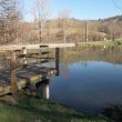 Ponton de pêche du Lac du Lézert