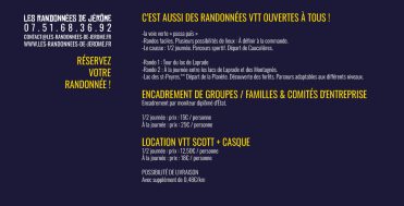 Les Randonnées de Jérôme en Arapahos