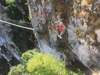 Escalade et via-ferrata pour tous dans les Gorges de l’Aveyron