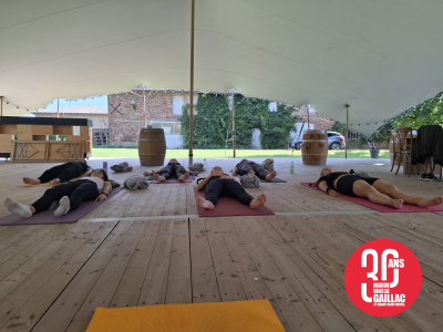 Yoga & Vin à la Maison des vins de Gaillac