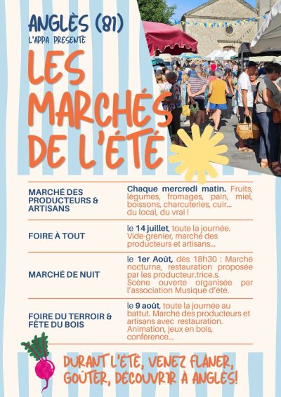 Marchés des producteurs et artisans