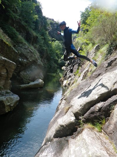 Sortie canyoning avec moniteur