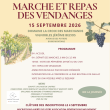 Marche et repas des vendanges