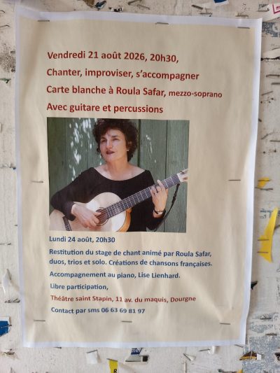 Singen, improvisieren, sich selbst begleiten