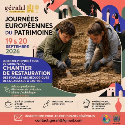 Chantier de restauration – JEP 2026
