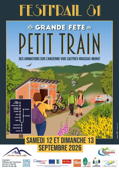 Circuit VTT-Gravel „A la rencontre du Petit Train“ – Festi’rail 81