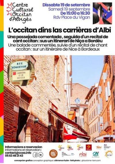 Visite commentée : l’Occitan dans les rues d’Albi