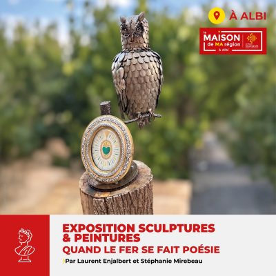 Vernissage de l’exposition sculptures et photos „Quand le fer se fait poésie“