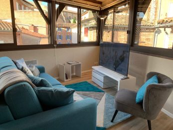 Cathédrale Appart‘, appartement Azur