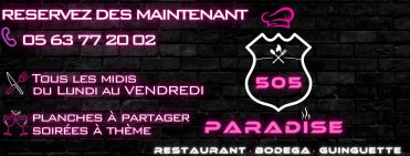 Restaurant Le 505 Paradise