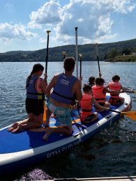 Alquiler de paddle gigante – Bases nautiques du Haut-Languedoc
