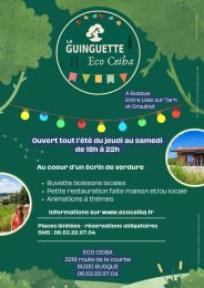 La guinguette d’Eco-Ceiba