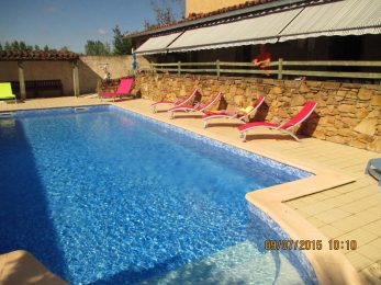 El restaurant de la Finca de animales «Bellevue»