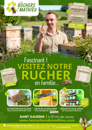 Visite du Rucher & Musée de l’abeille