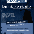 Soirée « La Nuit des Étoiles » avec le Domaine du Moulin