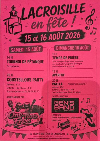 ¡Lacroisille está de fiesta!
