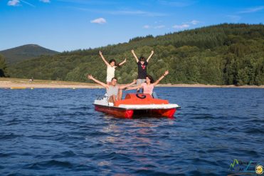 Alquiler de hidropedal – Point rencontre du lac du Laouzas