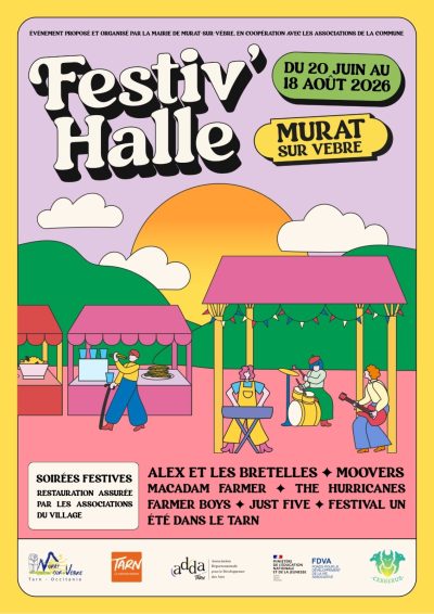 Festiv’Halle – Summer Festival in Murat-sur-Vèbre