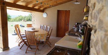 Roumiguières gîte + roulotte