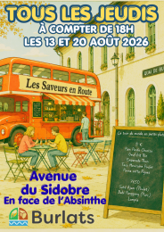 Food Bus : Les saveurs en route, un véritable fusion de saveurs à Burlats