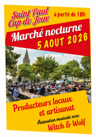 Marché nocturne des producteurs et artisans locaux