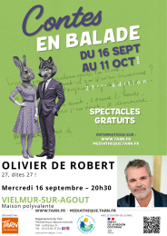 Contes en Balade Festival: Olivier de Robert