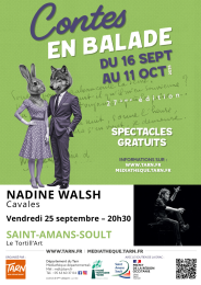 Festival Contes en Balade : Nadine Walsh