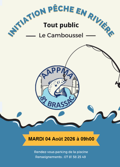 Initiation pêche en rivière