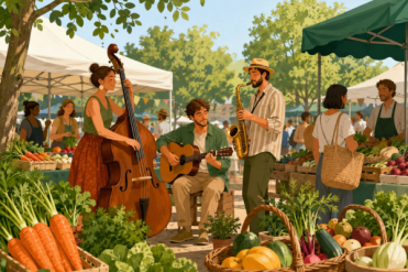 Le Marché Bio s’anime
