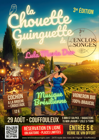 La Chouette Guinguette de l’Enclos des Songes