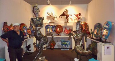 Exposition – Sculptures monumentales, masques et créatures fantastiques