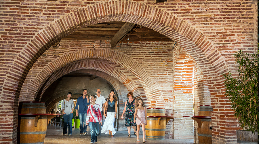 Lisle sur Tarn arcades