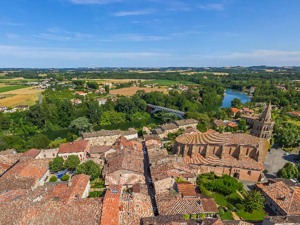 lisle sur tarn aerien