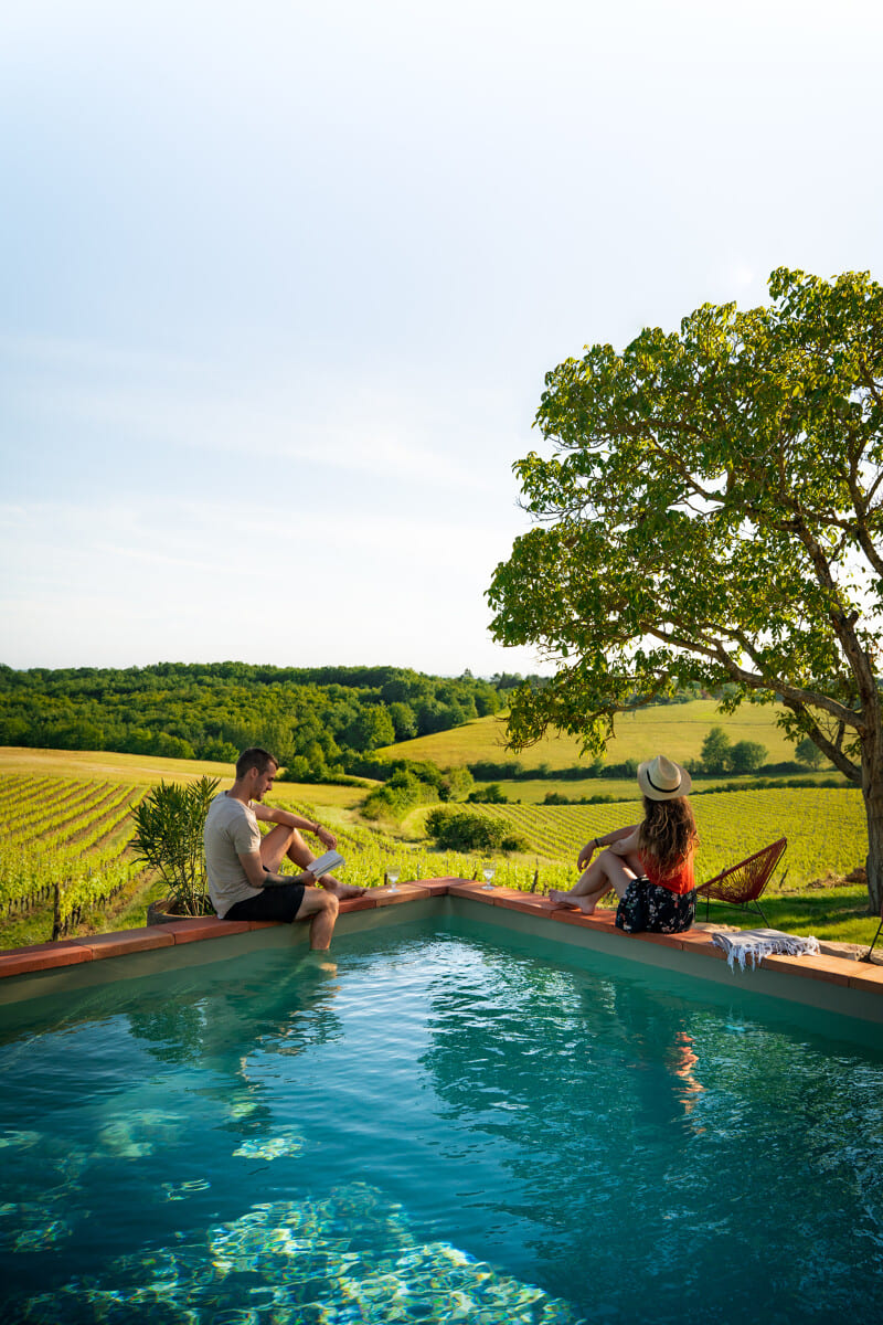 Piscine chez Romain