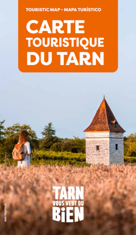 Carte touristique du Tarn