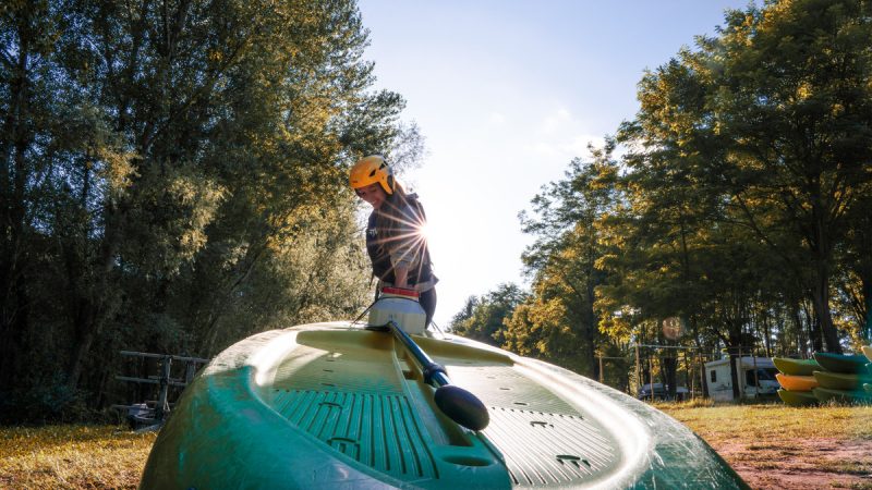 Accueil à la base nautique