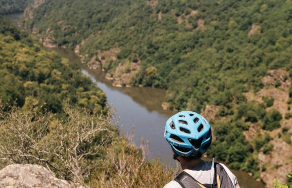 A vélo dans les Gorges du Viaur