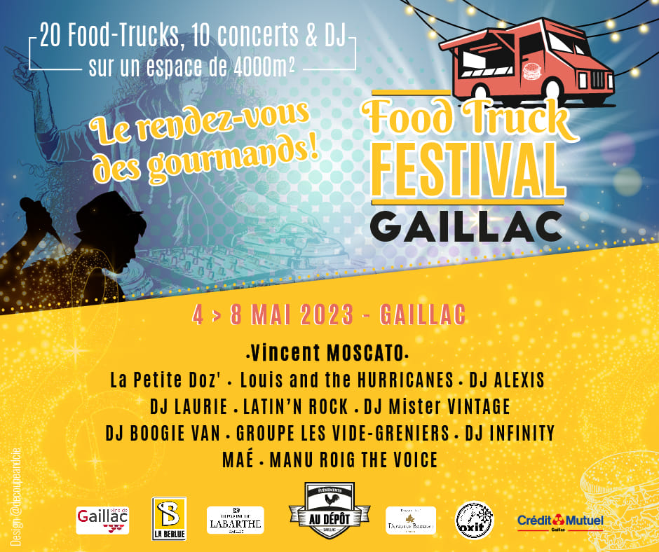 Food truck festival Du 3 au 4 mai 2024
