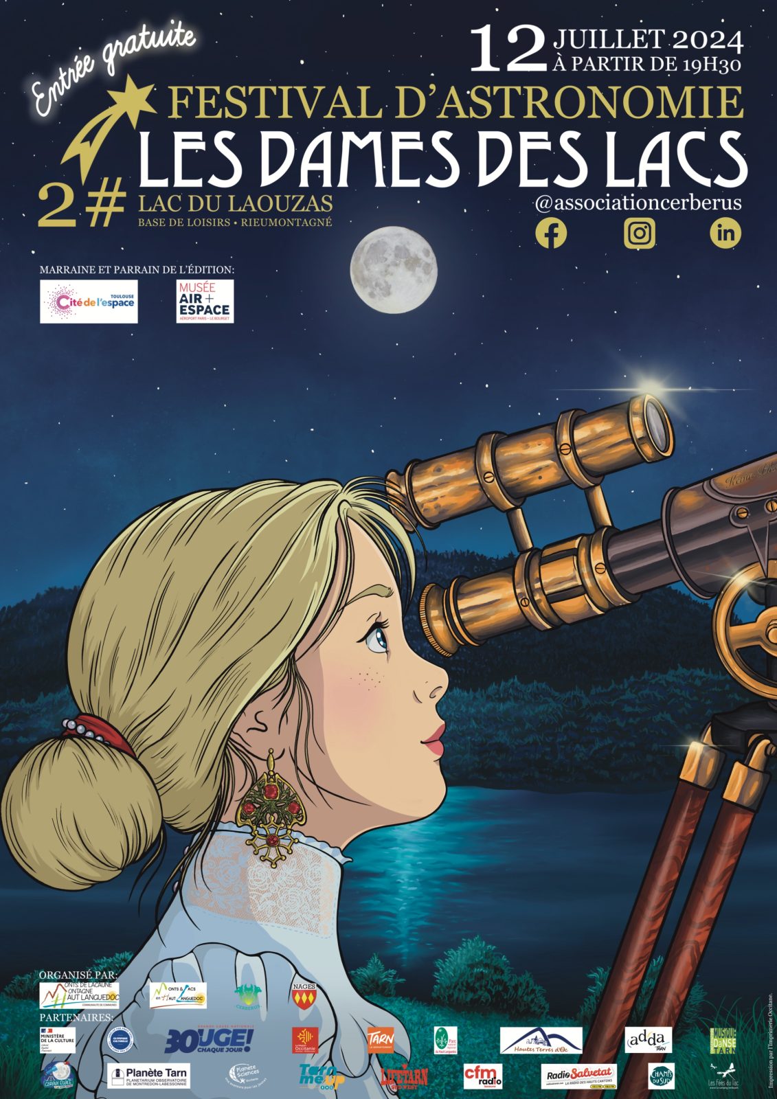 Festival Les Dames Des Lacs - 2ème édition Le 12 juil 2024