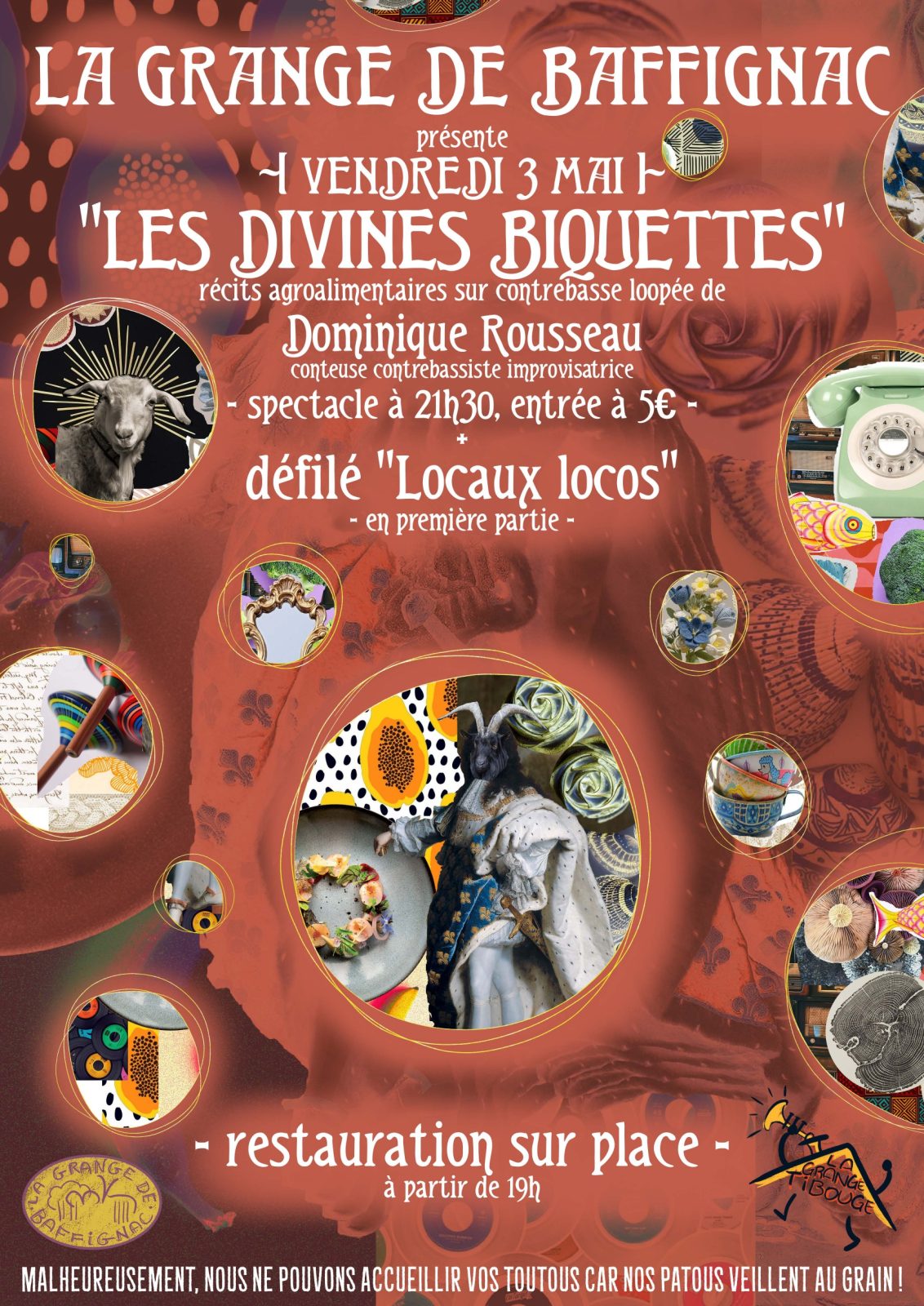 Spectacle Les Divines Biquettes Le 3 mai 2024