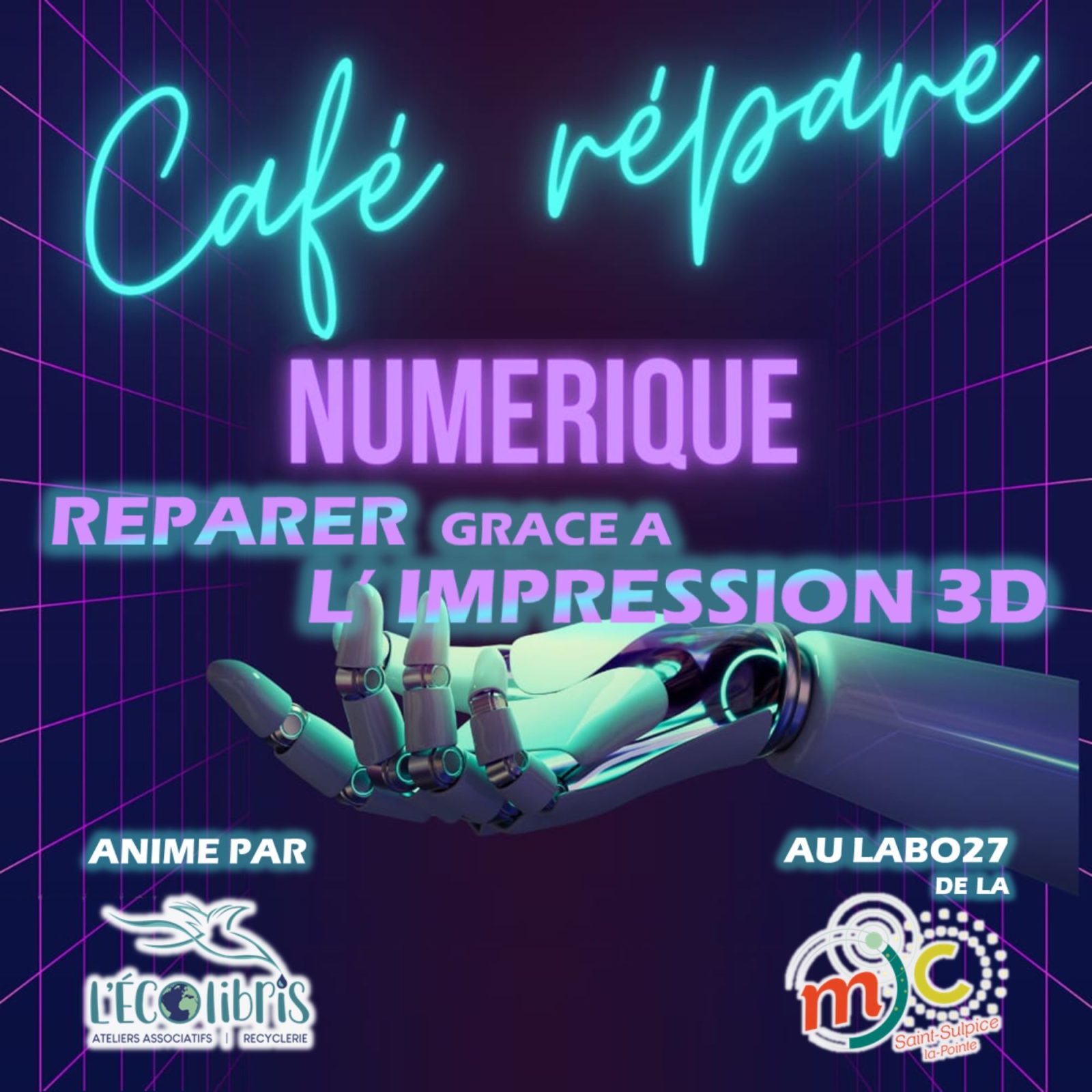 Café répare numérique Le 18 mai 2024