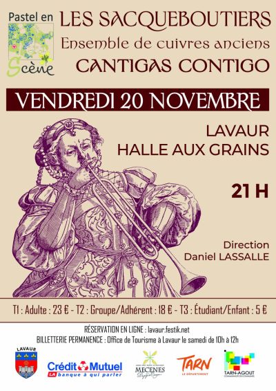 Les Sacqueboutiers : « Cantigas contigo ! »