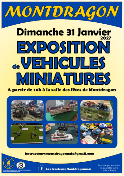 Exposition de véhicules miniatures