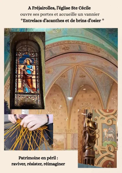 Visite guidée de l&rsquo;église Sainte-Cécile à Fréjairolles