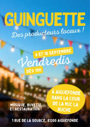 Guinguette des producteurs locaux