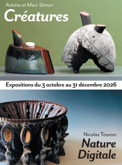 Expositions de céramique : Créatures & Nature Digitale