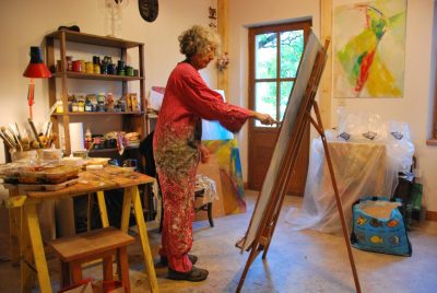Atelier de peinture – Portes ouvertes à La Pougetterie